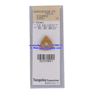 Original Tungaloy WNMG080408-TM-T9015 T9015 Carbide Insert - Trigon 80° (10 PCS)