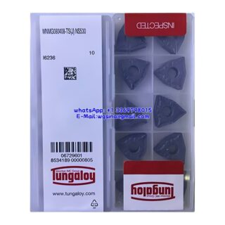 Original Tungaloy WNMG080408-TS NS530 Carbide Insert - Trigon 80° (10 PCS)