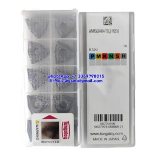 Original Tungaloy WNMG080408-TS NS530 Carbide Insert - Trigon 80° (10 PCS) WNMG080408-TS(J) NS530