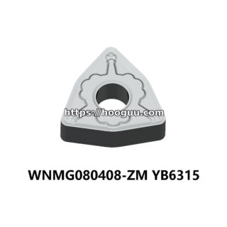 Original ZCC-CT WNMG080408-ZM YB6315 Carbide Turning Insert - Trigon 80° (10 PCS)