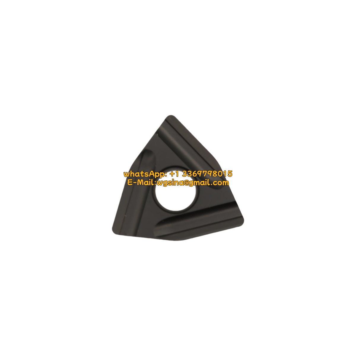 CNC WNMG080408L-ZC OC2125 Carbide Insert - Trigon 80° | Steel (10 PCS)