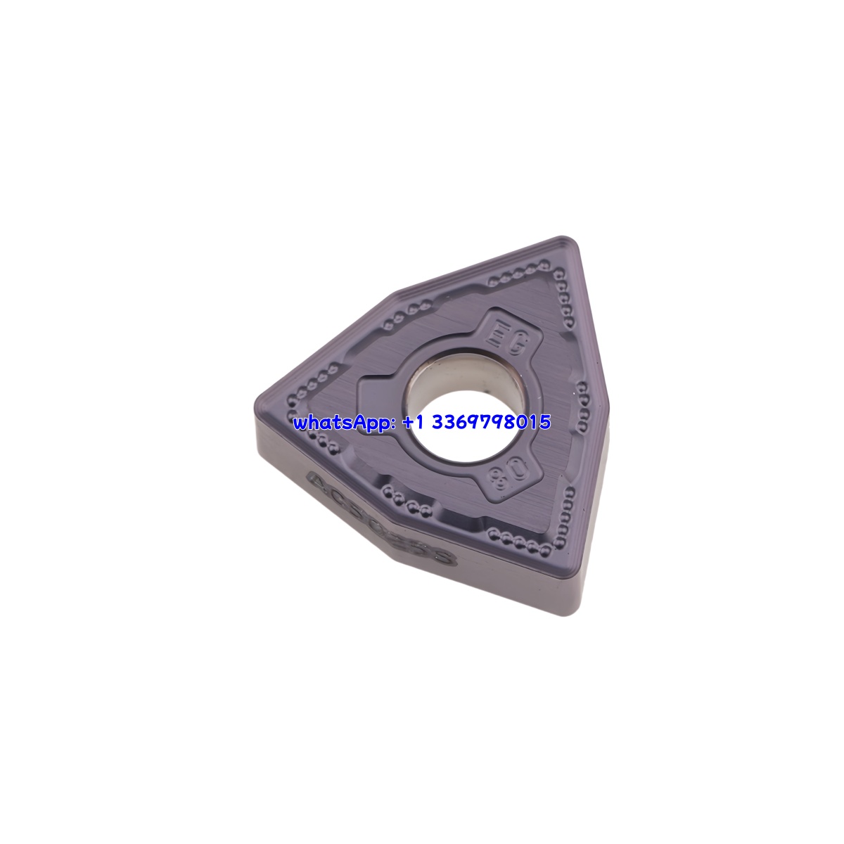 Sumitomo WNMG080408N-EG AC5025S Carbide Insert - Trigon 80° | Super Alloy (10 PCS)