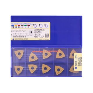 Original Sumitomo WNMG080408N-MU AC820P Carbide Insert - Trigon 80° | Steel (10 PCS)