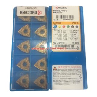 Original Kyocera WNMG080408PS CA5515 Carbide Insert - Trigon 80° (10 PCS)