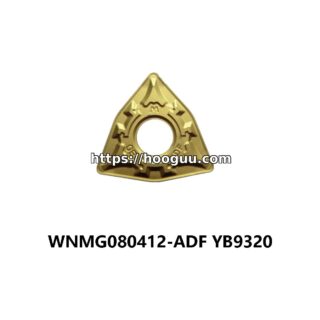 Original ZCC-CT WNMG080412-ADF YB9320 Carbide Turning Insert - Trigon 80° (10 PCS)