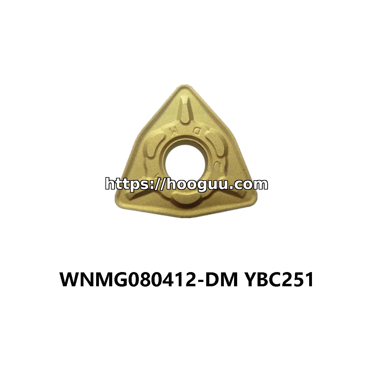 ZCC-CT WNMG080412-DM YBC251 Trigon 80° Steel WNMG333 - Image 2