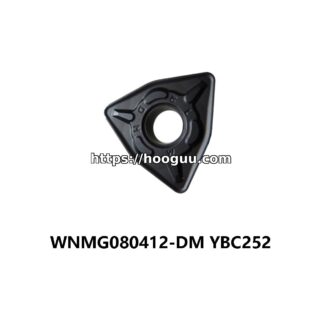 Original ZCC-CT WNMG080412-DM YBC252 Carbide Turning Insert - Trigon 80° | Steel, Stainless Steel (10 PCS)