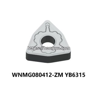 Original ZCC-CT WNMG080412-ZM YB6315 Carbide Turning Insert - Trigon 80° | Steel (10 PCS)