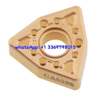 Original Kyocera WNMG080412MS CA6525 Carbide Insert - Trigon 80° | Steel (10 PCS)