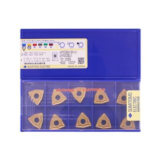 Original Sumitomo WNMG080412N-UX AC830P Carbide Insert - Trigon 80° | Steel (10 PCS)