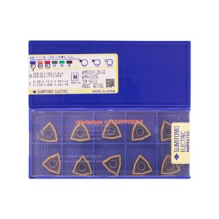 Original Sumitomo WNMG080412-SE AC820P Carbide Turning Insert - Trigon 80° | Steel (10 PCS)