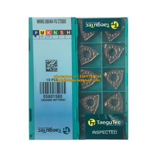 Original TaeguTec 080404 CT3000 Carbide Insert (10 PCS) WNMG FG WNMG 80404 FG CT3000