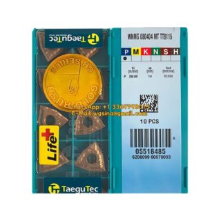 Original TaeguTec 080404 TT8115 Carbide Insert (10 PCS) WNMG MT WNMG 80404 MT TT8115
