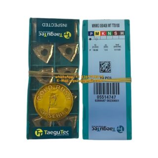 Original TaeguTec 080408 TT5100 Carbide Insert (10 PCS) WNMG MT WNMG 80408 MT TT5100