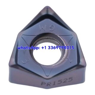 Original Kyocera WNMU080608EN-GM PR1525 Carbide Insert - Trigon 80° (10 PCS)