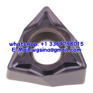 Original Tungaloy WXGU040304L-TS AH725 Carbide Insert - Trigon 80° | Stainless Steel & More (10 PCS)