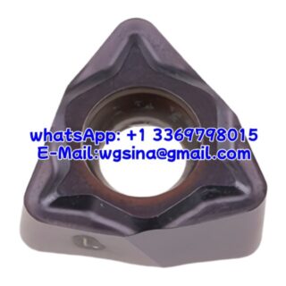 Original Tungaloy WXGU040308L-TS AH725 Carbide Insert - Trigon 80° | Stainless Steel & More (10 PCS)