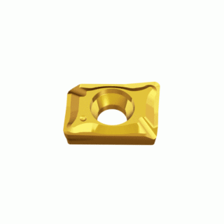 Original TaeguTec 040104L TT9080 Carbide Insert | Stainless Steel & More (10 PCS) XCMT TC XCMT 040104L TC TT9080