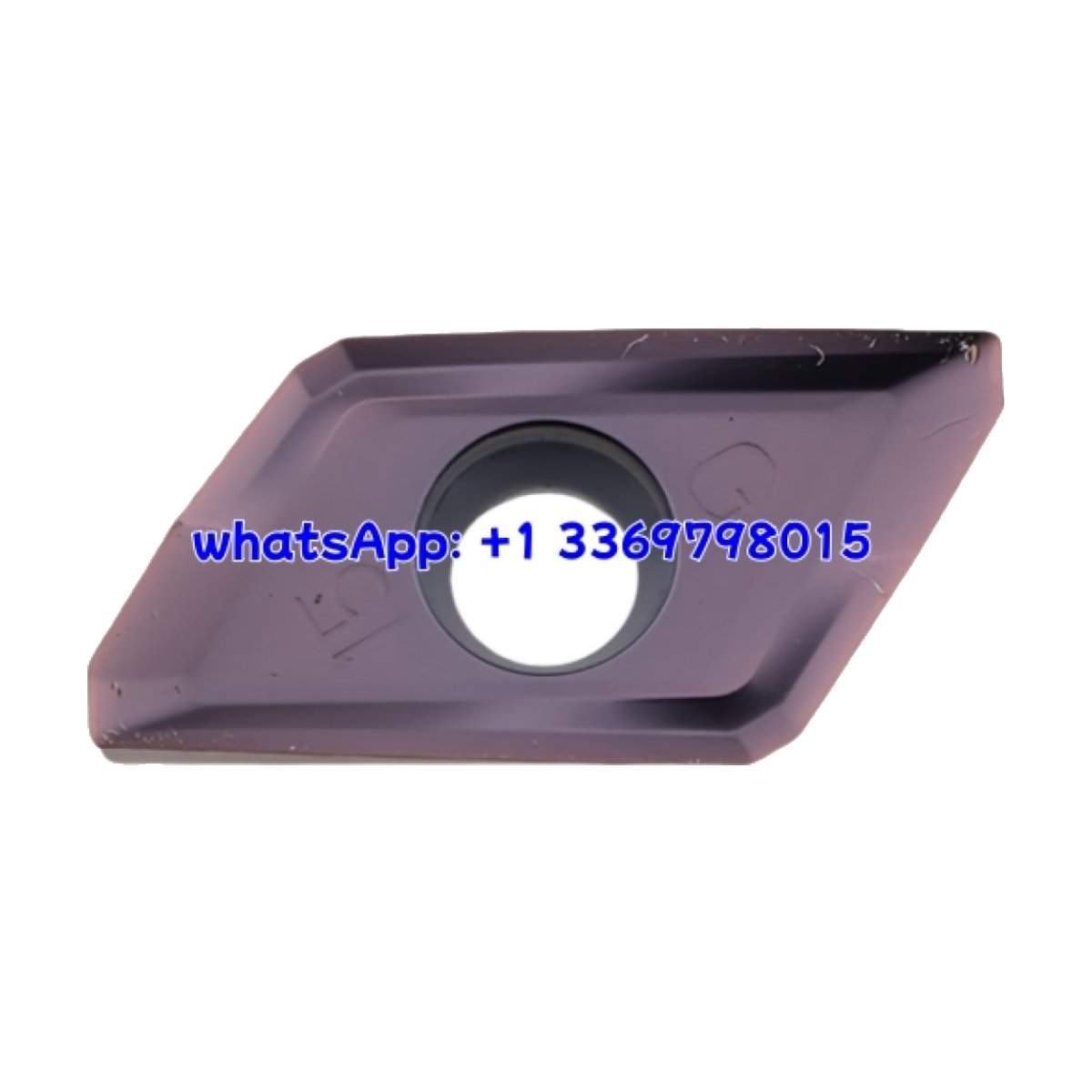 Original Mitsubishi XDGT1550PDER-G04 VP15TF Carbide Insert | Steel, Stainless Steel (10 PCS)