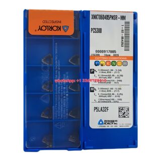 Original Korloy XNKT060405PNSR-MM PC5300 Carbide Turning Insert | Steel (10 PCS)