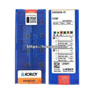 Original Korloy XOMT060204-PD PC5300 Carbide Insert | Steel & More