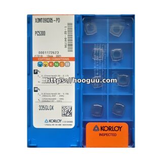 Original Korloy XOMT090305-PD PC5300 Carbide Insert | Steel & More