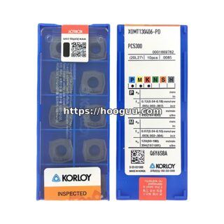 Original Korloy XOMT130406-PD PC5300 Carbide Insert | Steel & More