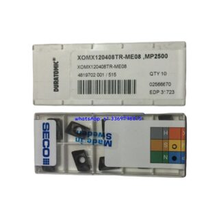 Original Seco XOMX120408TR-ME08 MP2500 Carbide Turning Insert (10 PCS)