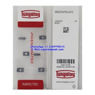 Original Tungaloy XXMU08T204PR-MJ AH120 Carbide Insert | Hardened Steel (10 PCS)