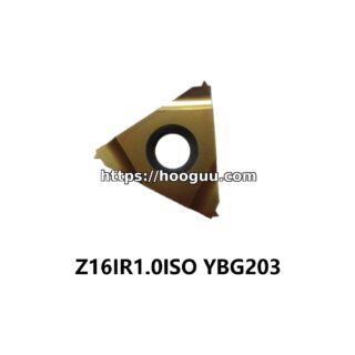 Original ZCC-CT Z16IR1.0ISO YBG203 Carbide Insert | Steel & More (10 PCS)