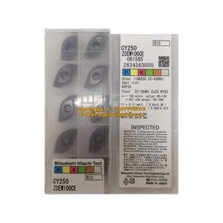 Original HITACHI ZCEW100CE CY250 Carbide Insert (10 PCS)