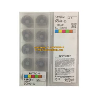 Original HITACHI HITACHI ZCHG160 Carbide Insert - Hexagonal (10 PCS) PJP08M ZCHG160 PJP08M