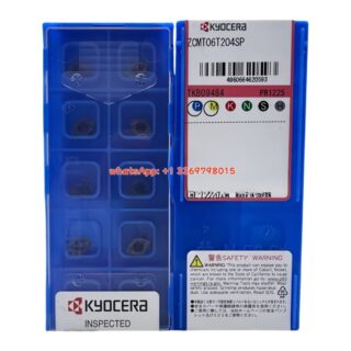 Original Kyocera ZCMT12T304-SP PR1225 Carbide Insert | Heat-Resistant Alloys (10 PCS)