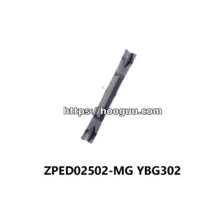 Original ZCC-CT ZPED02502-MG YBG302 Carbide Grooving/Parting Insert (10 PCS)