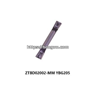 Original ZCC-CT ZTBD02002-MM YBG205 Carbide Grooving/Parting Insert | Steel & More (10 PCS)