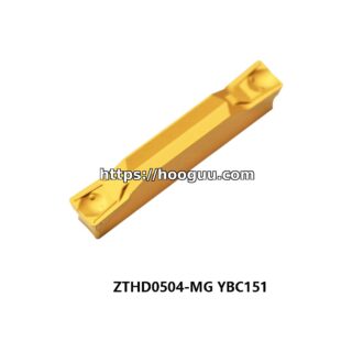 Original ZCC-CT ZTHD0504-MG YBC151 Carbide Grooving/Parting Insert | Steel, Cast Iron (10 PCS)