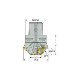 Original Seco XO12-75 R217 Cutting Tool C5-R217.49-032-42-XO12-75.3A