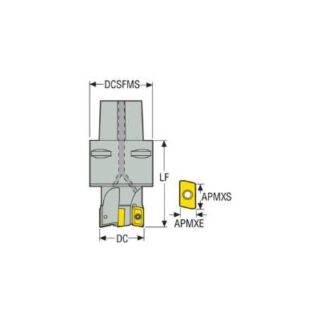 Original Seco C6-R217.69-080-18-6AN Cutting Tool