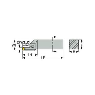 Original Seco CFIL2525M04R230140 Cutting Tool