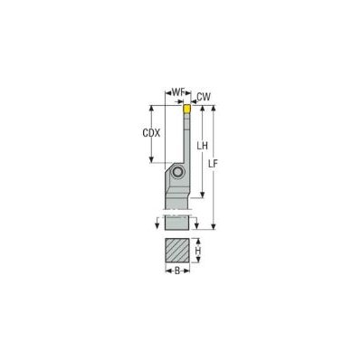 Original Seco CFSL2525P04 Cutting Tool