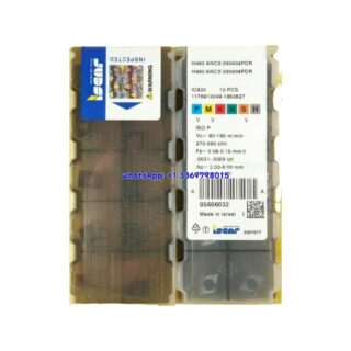 Original Iscar 090404PDR IC830 Carbide Turning Insert | Steel (10 PCS) H490 ANCX H490 ANCX 090404PDR IC830