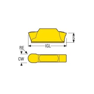 Original Seco LCGN1603M0-0150-R CP500 Cutting Tool