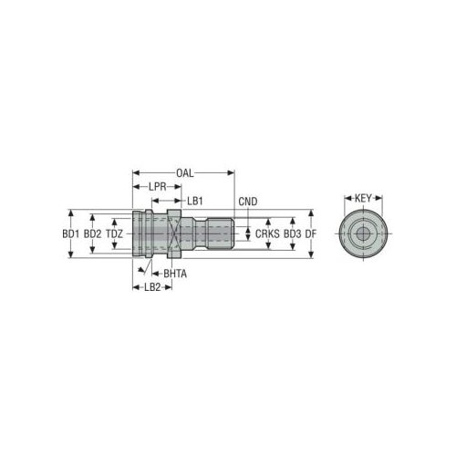 Original Seco PS-B40C-75-001 Cutting Tool