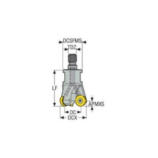 Original Seco R217.29-1.00-12RE-03.5A Cutting Tool