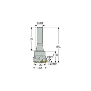 Original Seco R217.53-02.00.R8-09-5 Cutting Tool