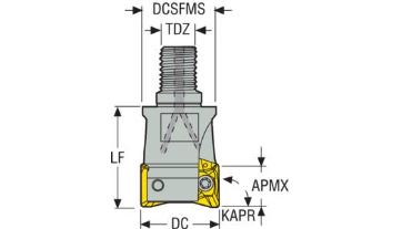 Seco 100% Original Cutting Tools R217.69-1640.RE-18-4AN 1 pcs