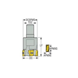 Original Seco RE-08-2A R217 Cutting Tool R217.94-0816.RE-08-2A