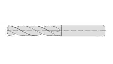 Achteck 100% Original Cutting Tools Hard metal drill 3xD 7,25 D106-03-07250A0 AP30P1U 10 pcs