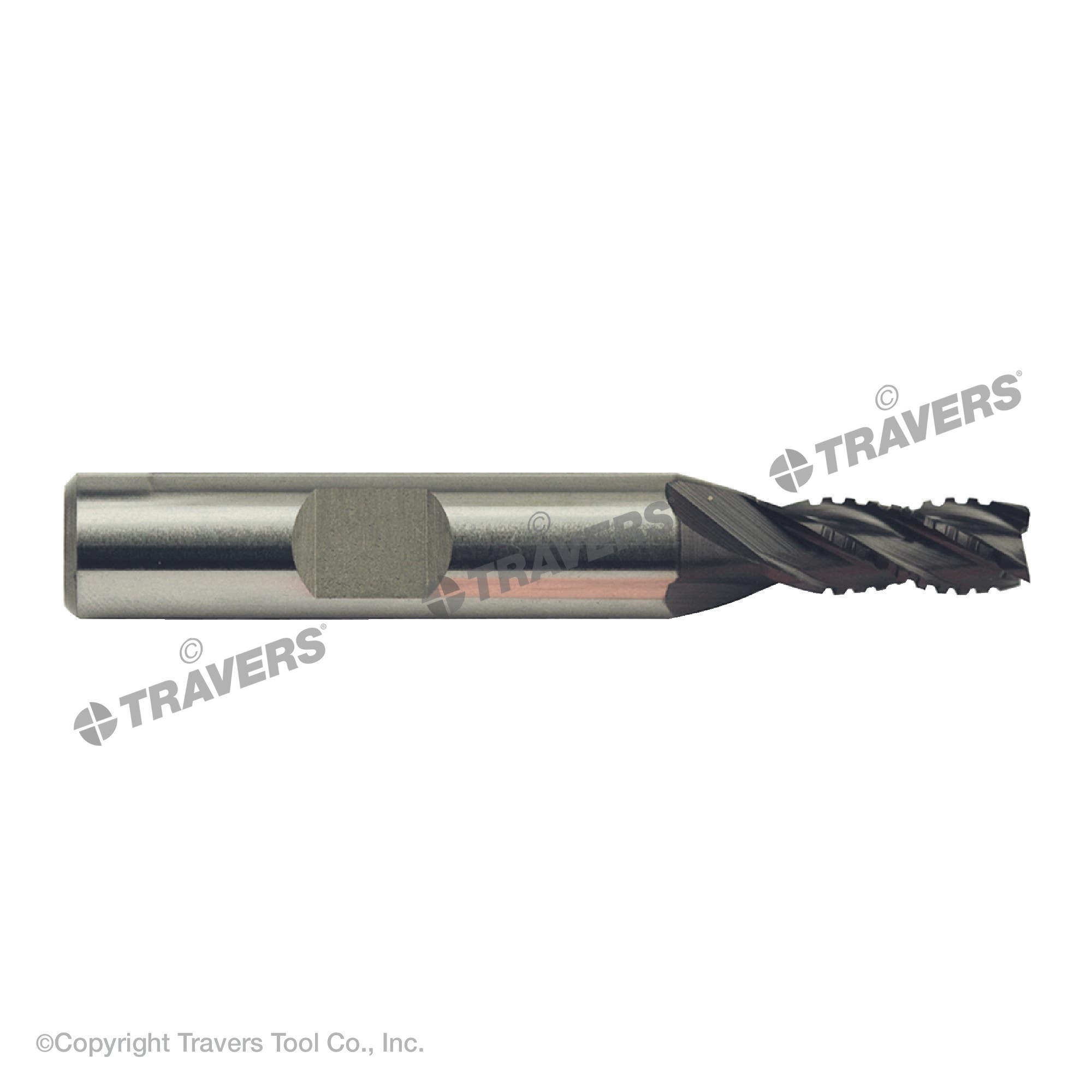 Nachi 100% Original 1380600 1/4 Size, 5/8 LOC, 4 Flute, Cobalt Roughing/Finishing End Mill 1 pcs