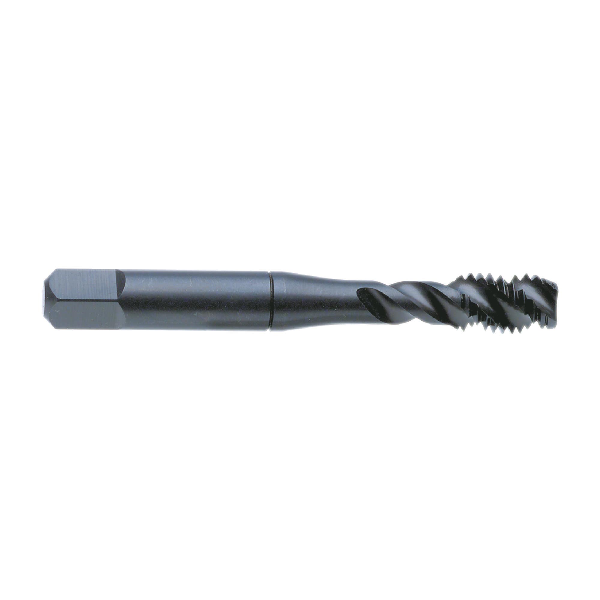 Nachi 100% Original 88103 3/8"-16 Size, H3 Thread Limit, Modified/Semi Bottoming Chamfer, 3 Flute, Black Oxide Vanadium High Speed Steel, Right Hand Cut Spiral Fluted Tap 1 pcs